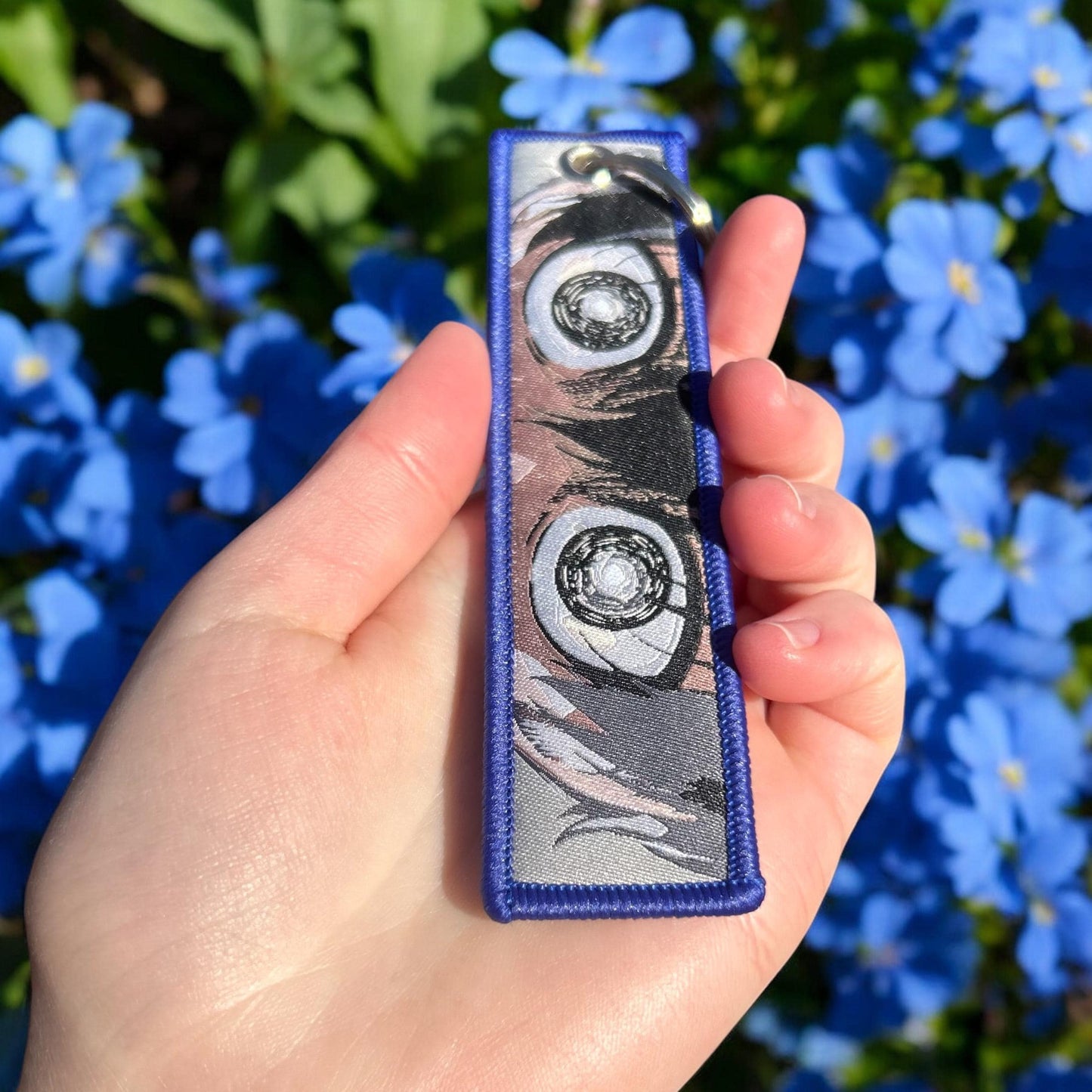 Goal Hunter Embroidered Keychain