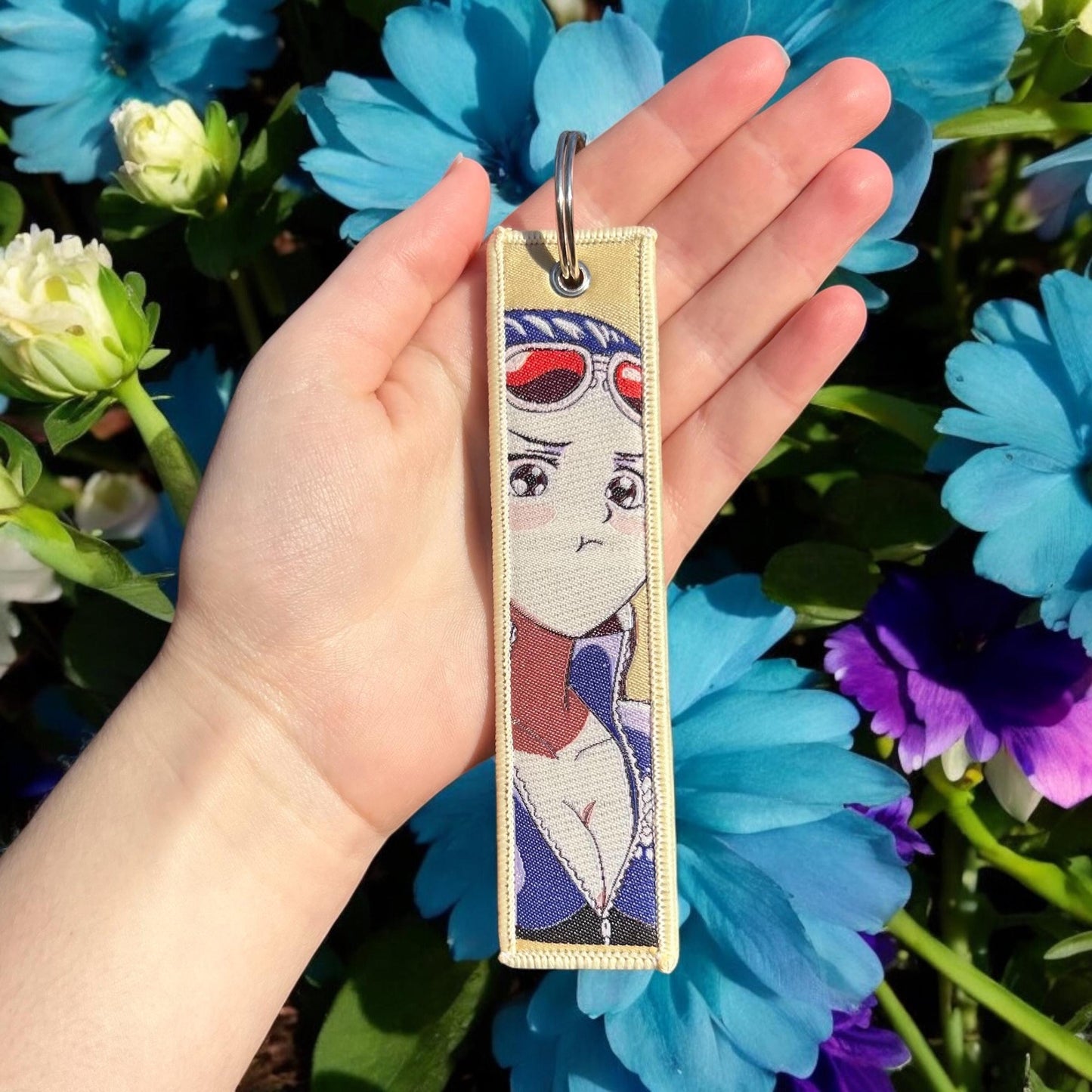 Beauties of the Sea Embroidered Keychain