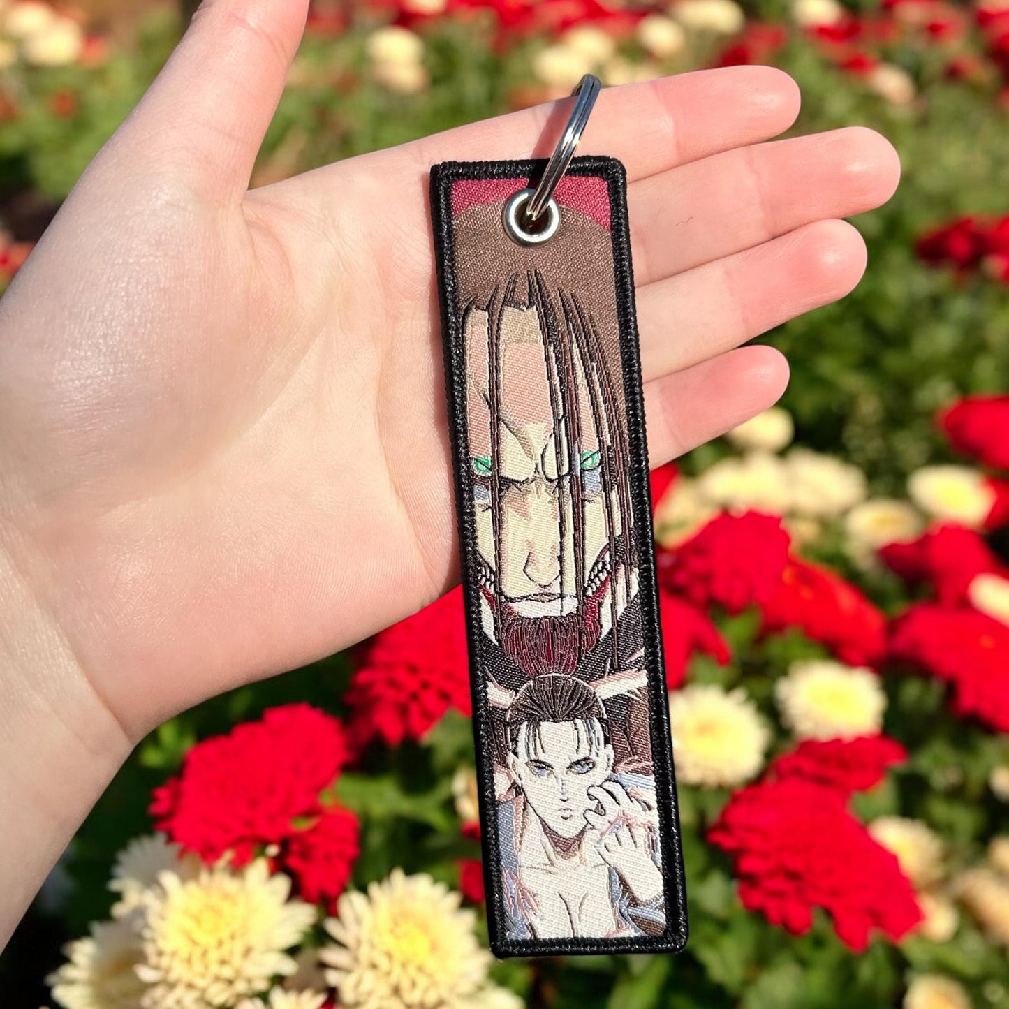 Fallen Hero Embroidered Keychain