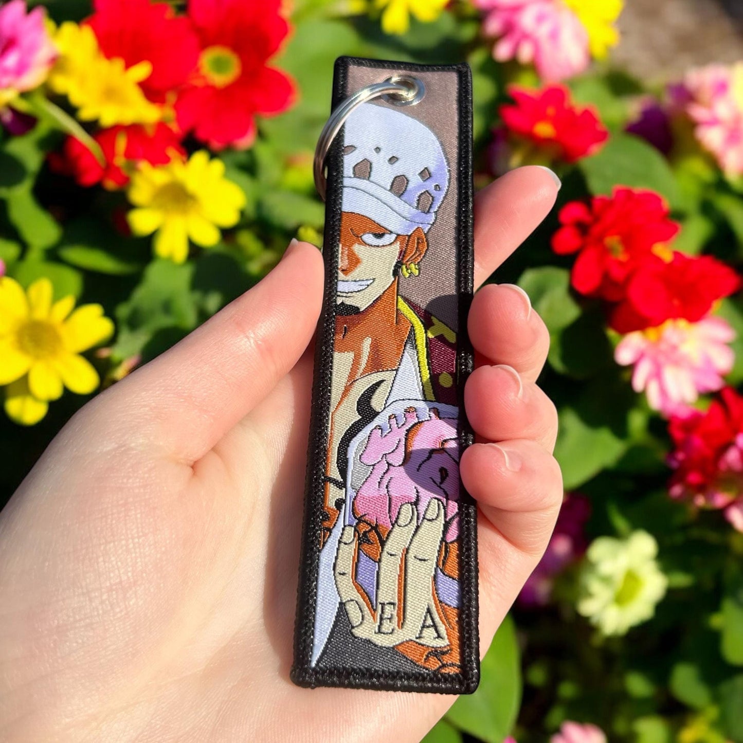 Midnight Surgeon Embroidered Keychain