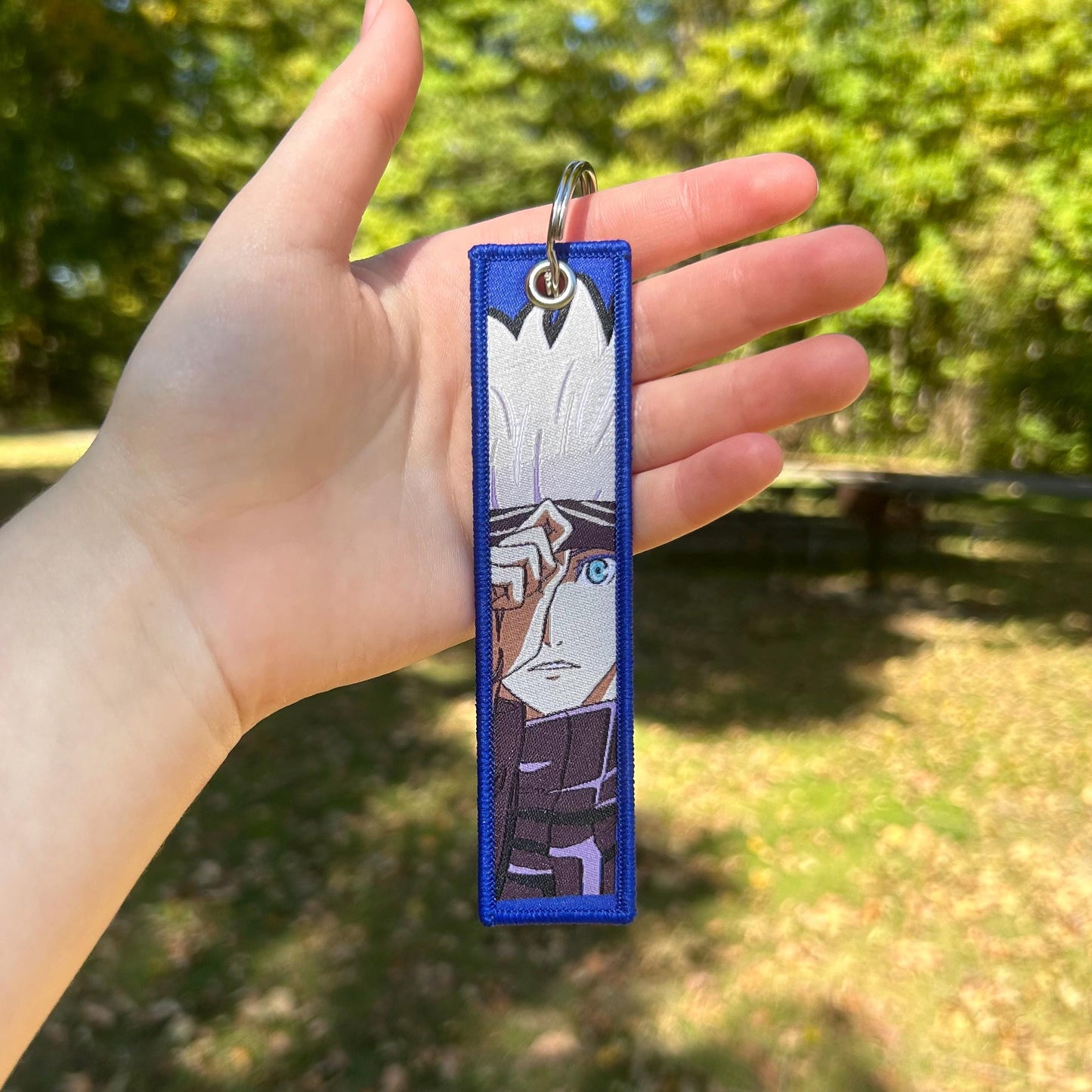 Infinity Sorcerer Embroidered Keychain