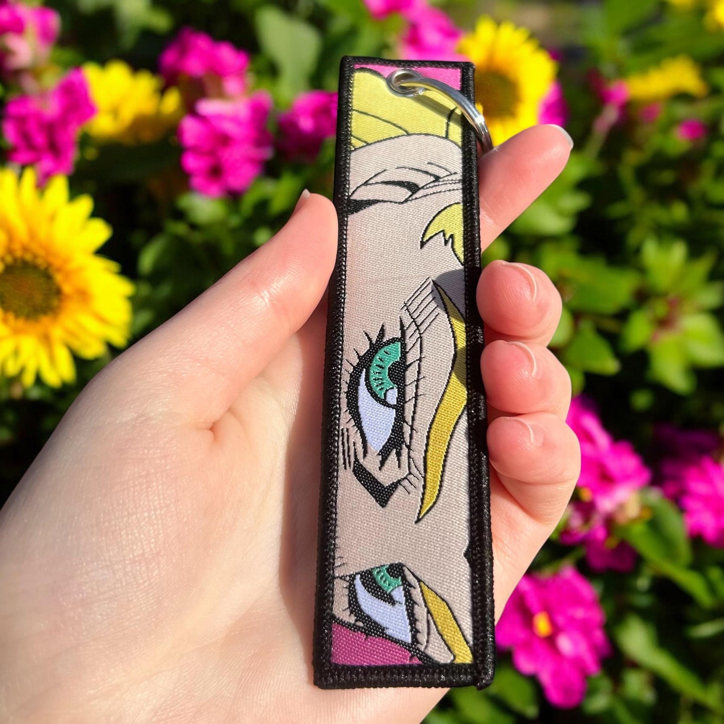 Stylish Gangster Embroidered Keychain