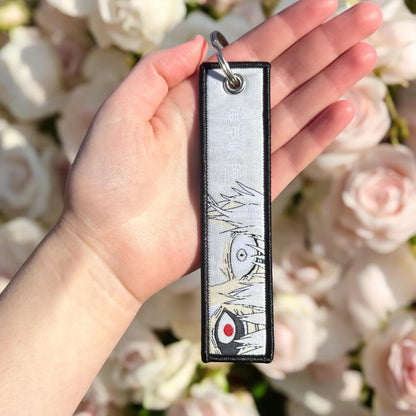 Half-Ghoul Hero Embroidered Keychain