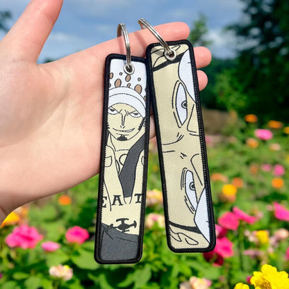 Stoic Captain Embroidered Keychain