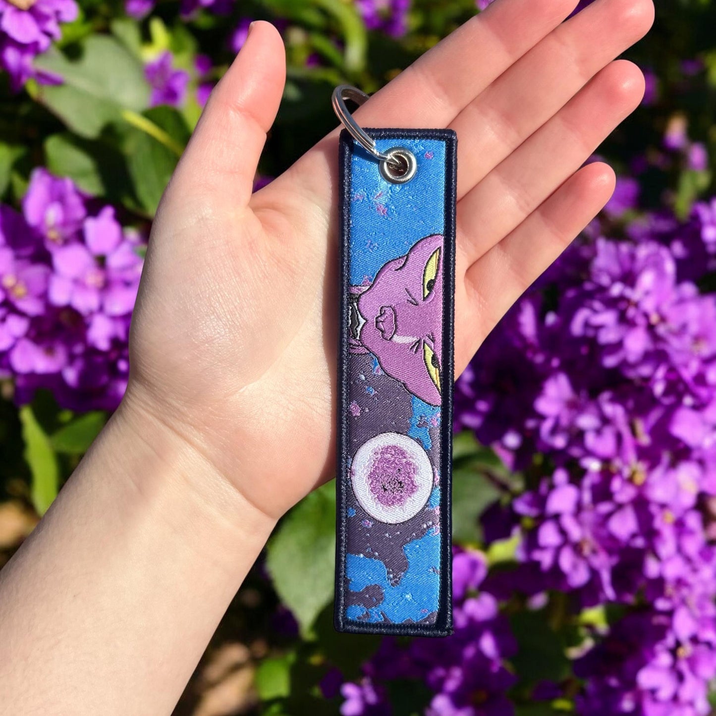 God Of Destruction Embroidered Keychain