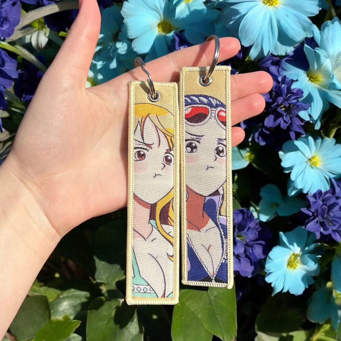 Beauties of the Sea Embroidered Keychain