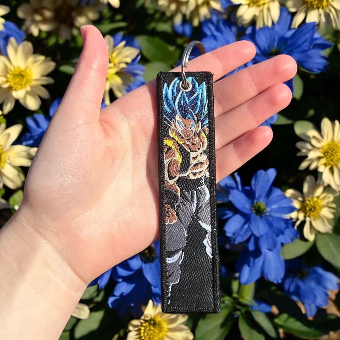Fusion Form Warrior Embroidered Keychain