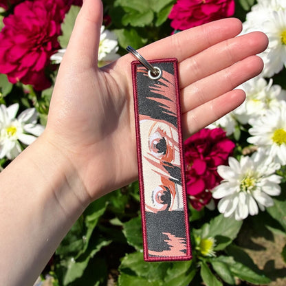 Loyal Heroine Embroidered Keychain