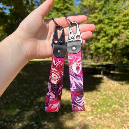 Rose Aura Fighter Keychain Strap