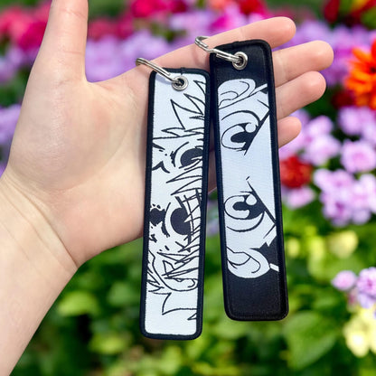 Adventure Duo Embroidered Keychain