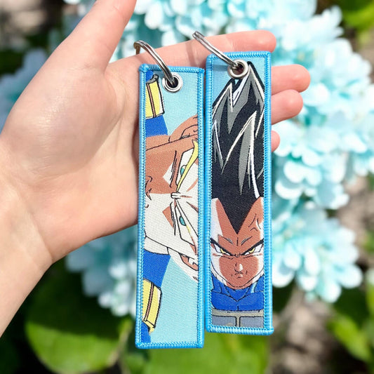 Transformed Prince Embroidered Keychain