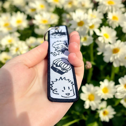 Cursed Cuties Embroidered Keychain