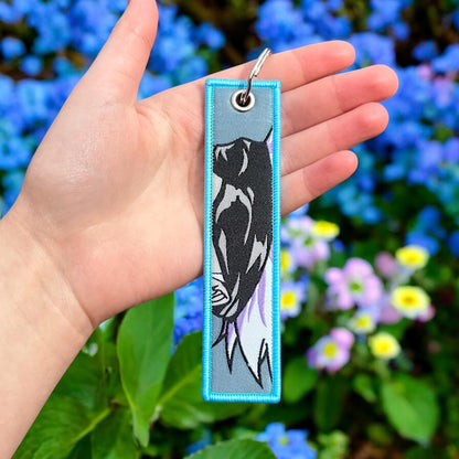 Blinded Energy Master Embroidered Keychain