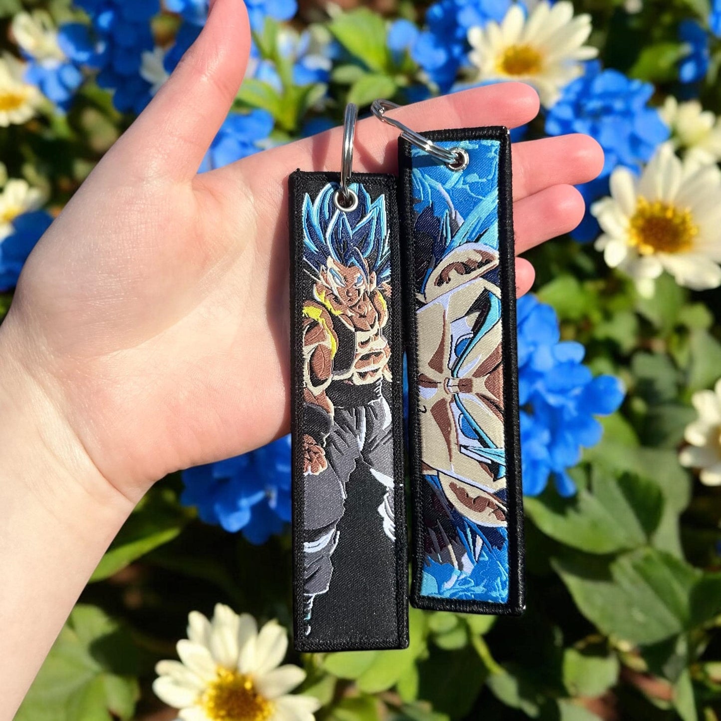 Fusion Form Warrior Embroidered Keychain