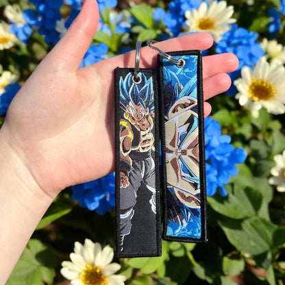 Fusion Form Warrior Embroidered Keychain