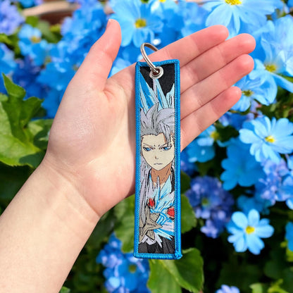 Ice Captain Embroidered Keychain