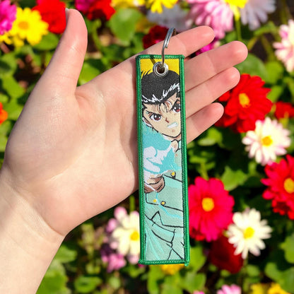 Spirit Detective Embroidered Keychain