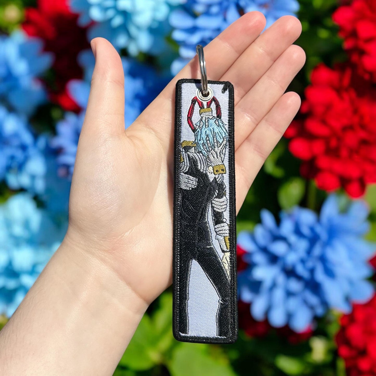 Chaotic Leader Embroidered Keychain