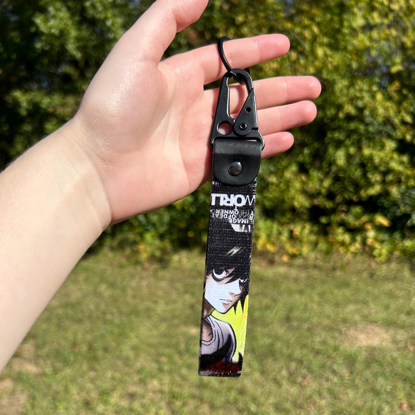 Mysterious Detective Keychain Strap