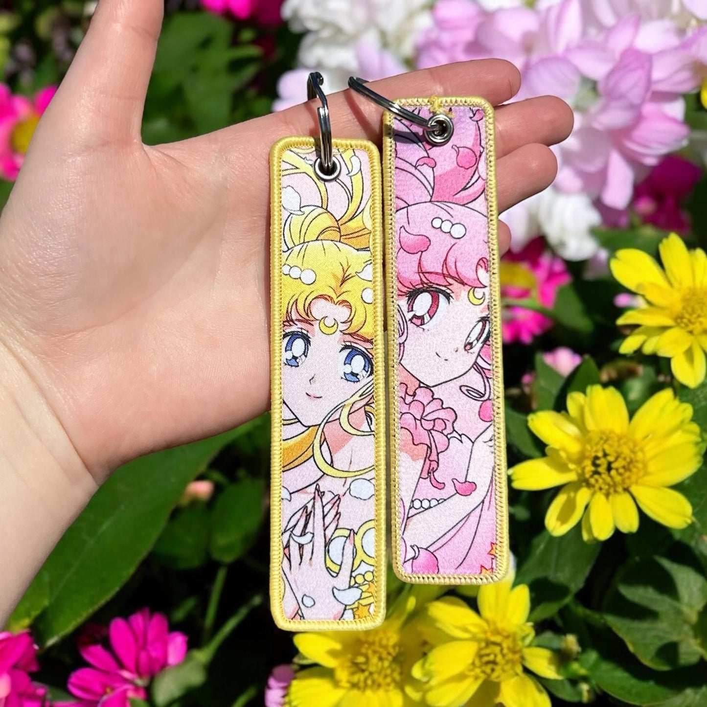 Lunar Hearts Keychain