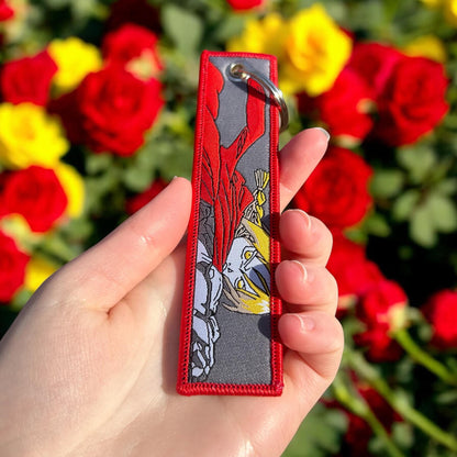 Brilliant Alchemist Embroidered Keychain