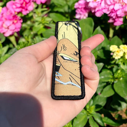 Elite Fighter Embroidered Keychain