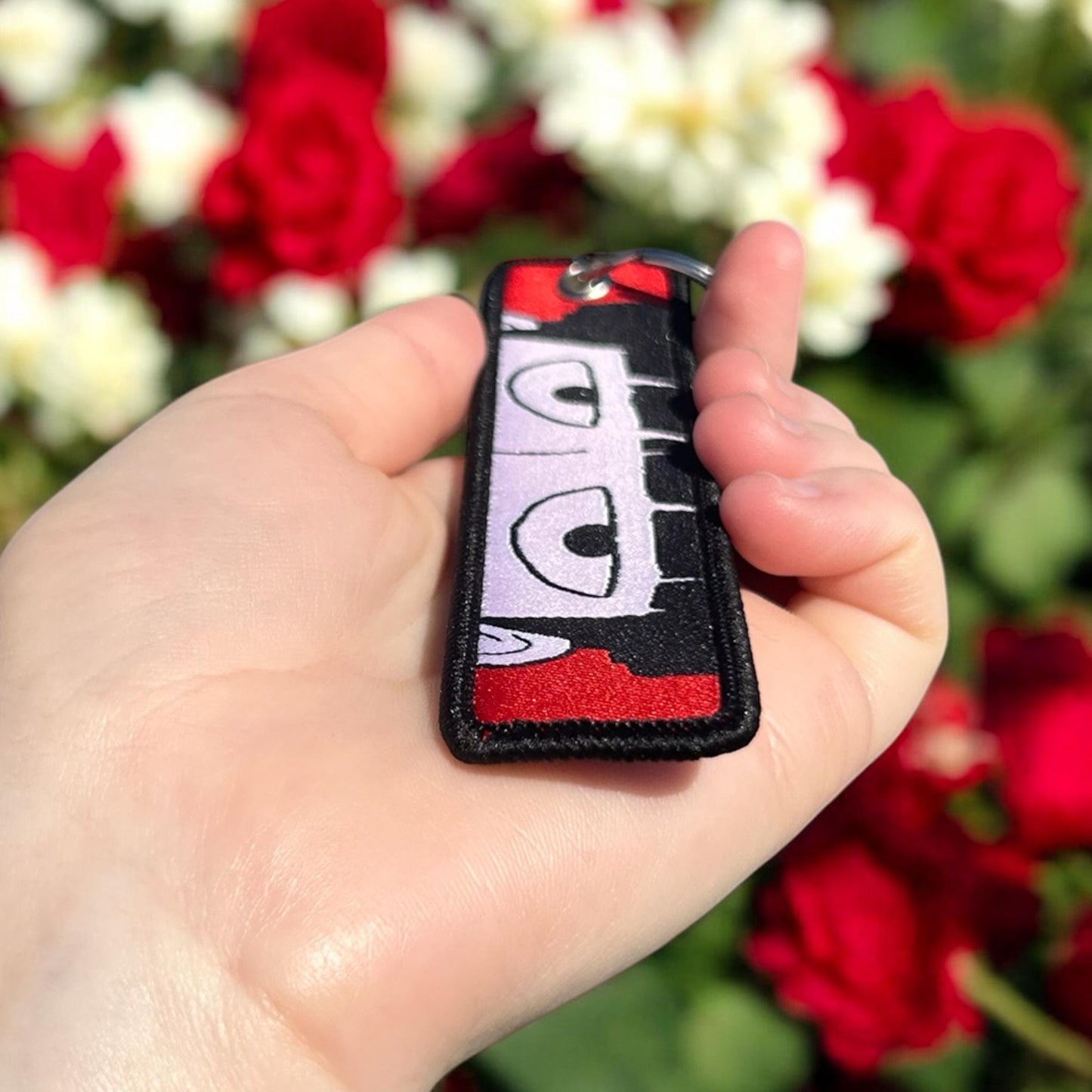 Calm Esper Embroidered Keychain