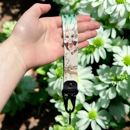 Genius Scientist Keychain Strap