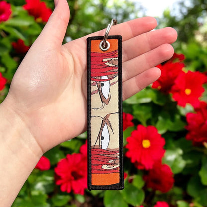 Fearless Captain Embroidered Keychain