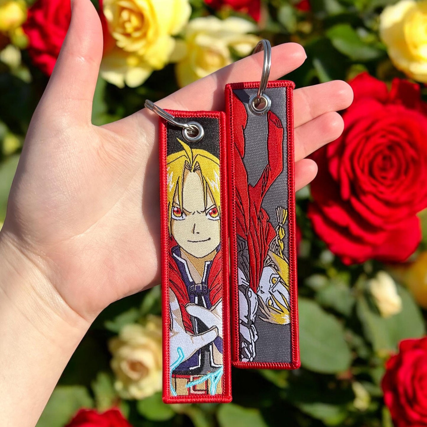 Brilliant Alchemist Embroidered Keychain