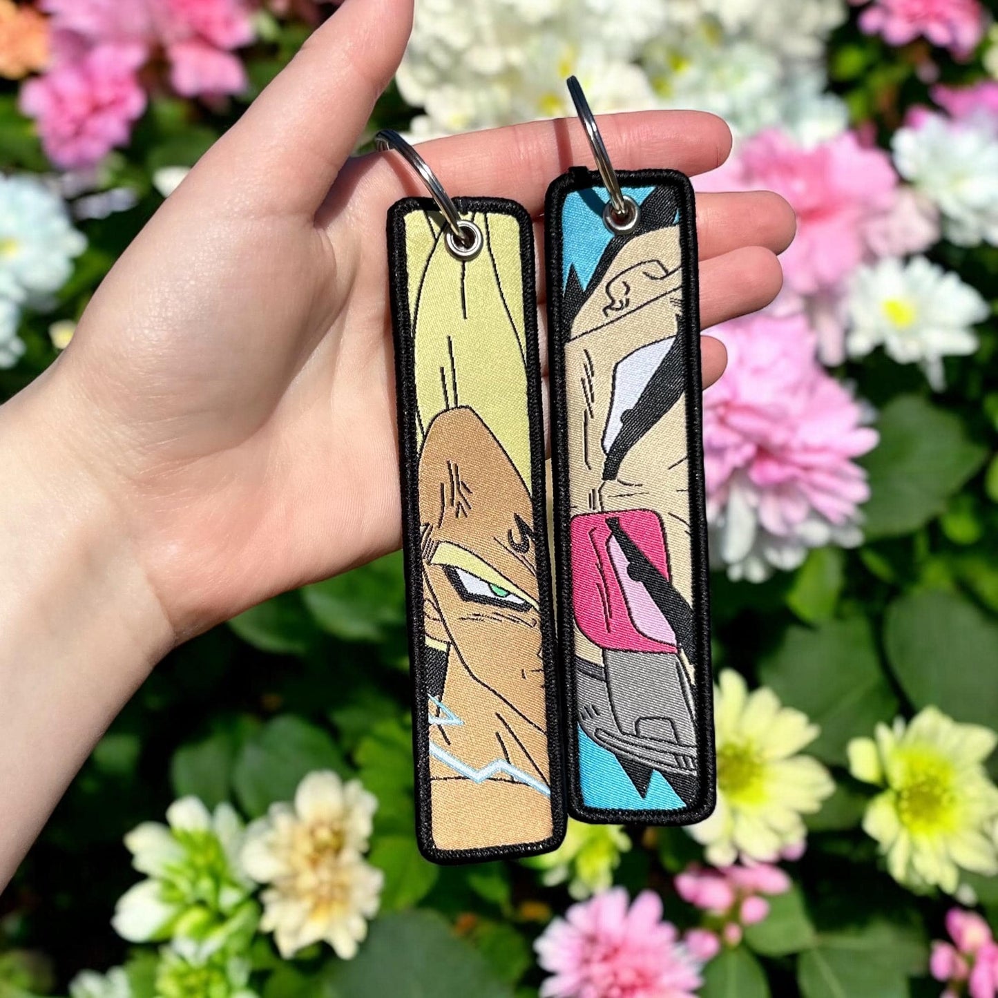 Elite Fighter Embroidered Keychain