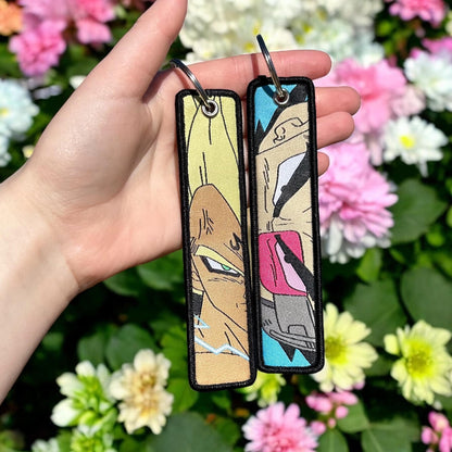 Elite Fighter Embroidered Keychain