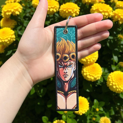 Golden Power Duo Keychain