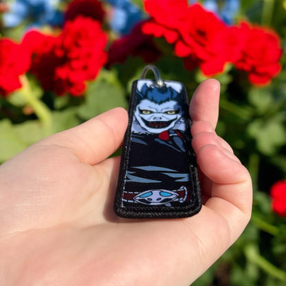 Creepy Apple Demon Keychain