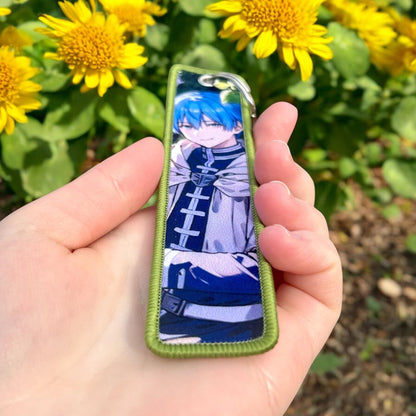 Companions Of The Past Embroidered Keychain