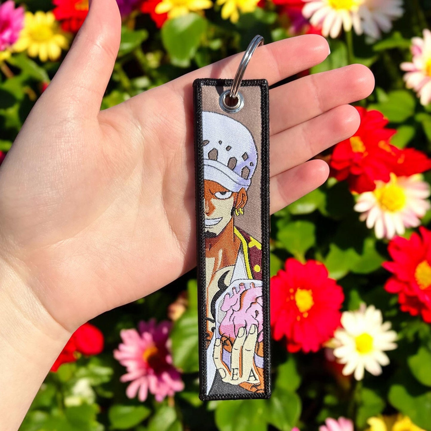 Midnight Surgeon Embroidered Keychain