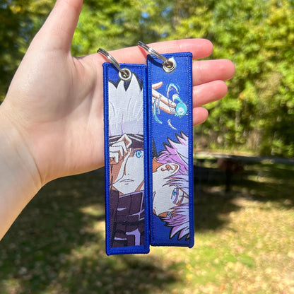 Infinity Sorcerer Embroidered Keychain