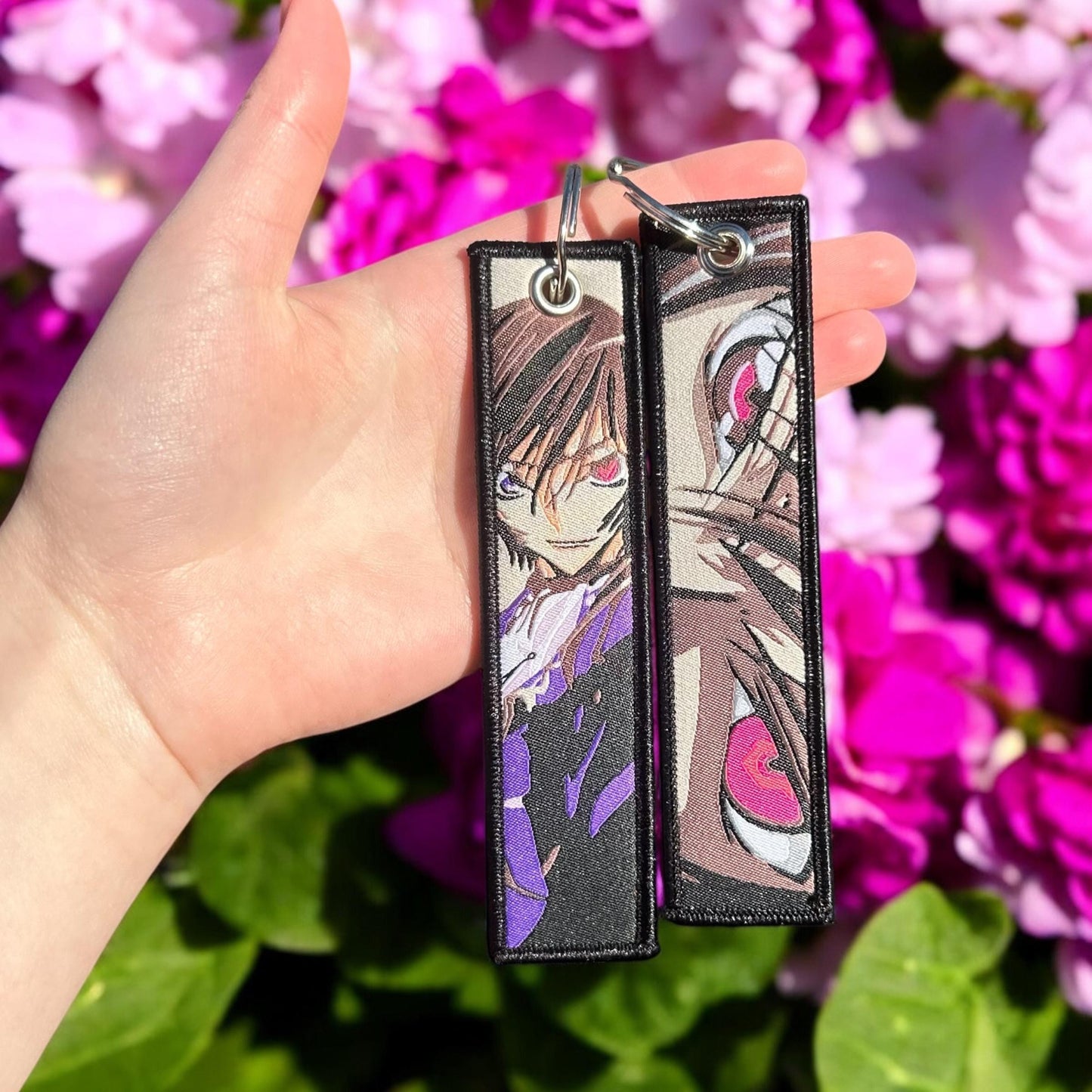 Dark Emperor Embroidered Keychain