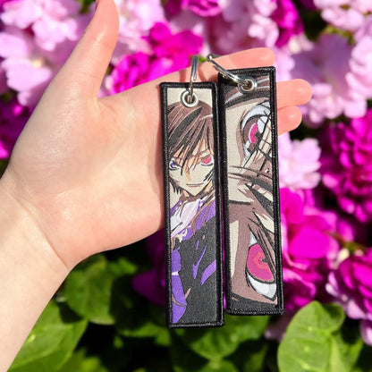 Dark Emperor Embroidered Keychain