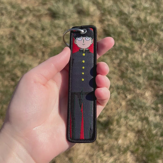 Calm Esper Embroidered Keychain