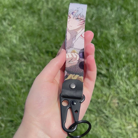Moonlit Demon Keychain Strap
