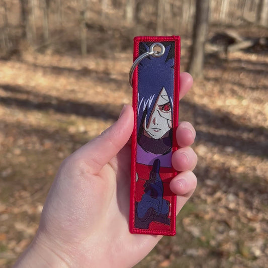 Eternal Storm Embroidered Keychain