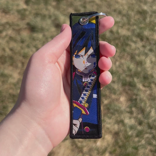 Ocean’s Will Embroidered Keychain