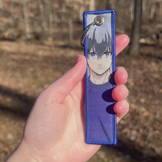 Goal Hunter Embroidered Keychain