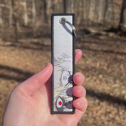 Half-Ghoul Hero Embroidered Keychain