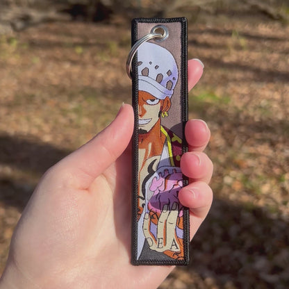 Midnight Surgeon Embroidered Keychain