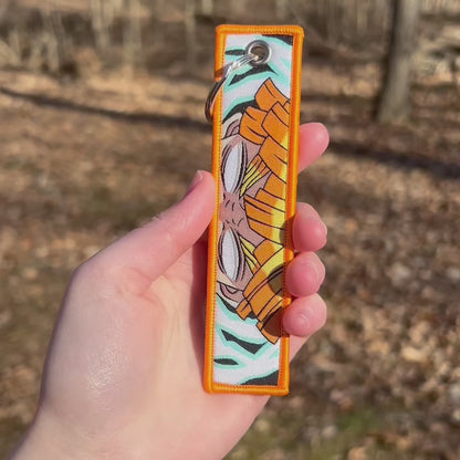 Soft Storm Embroidered Keychain Bundle