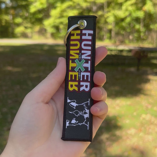 Lightning & Light Embroidered Keychain