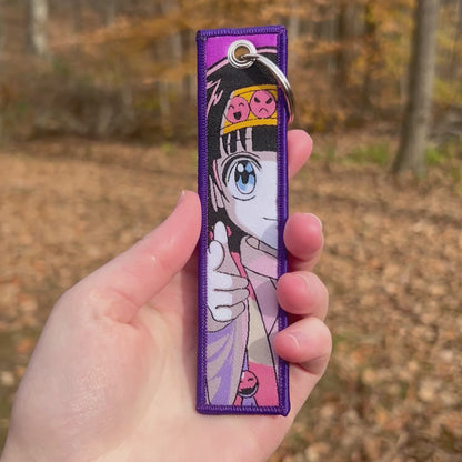 Mysterious Child Embroidered Keychain