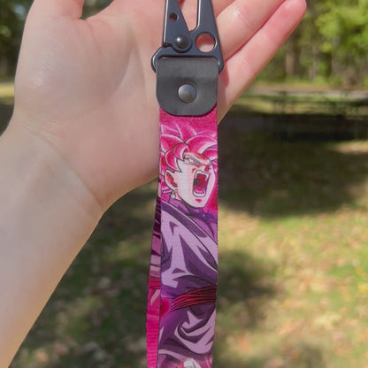 Rose Aura Fighter Keychain Strap